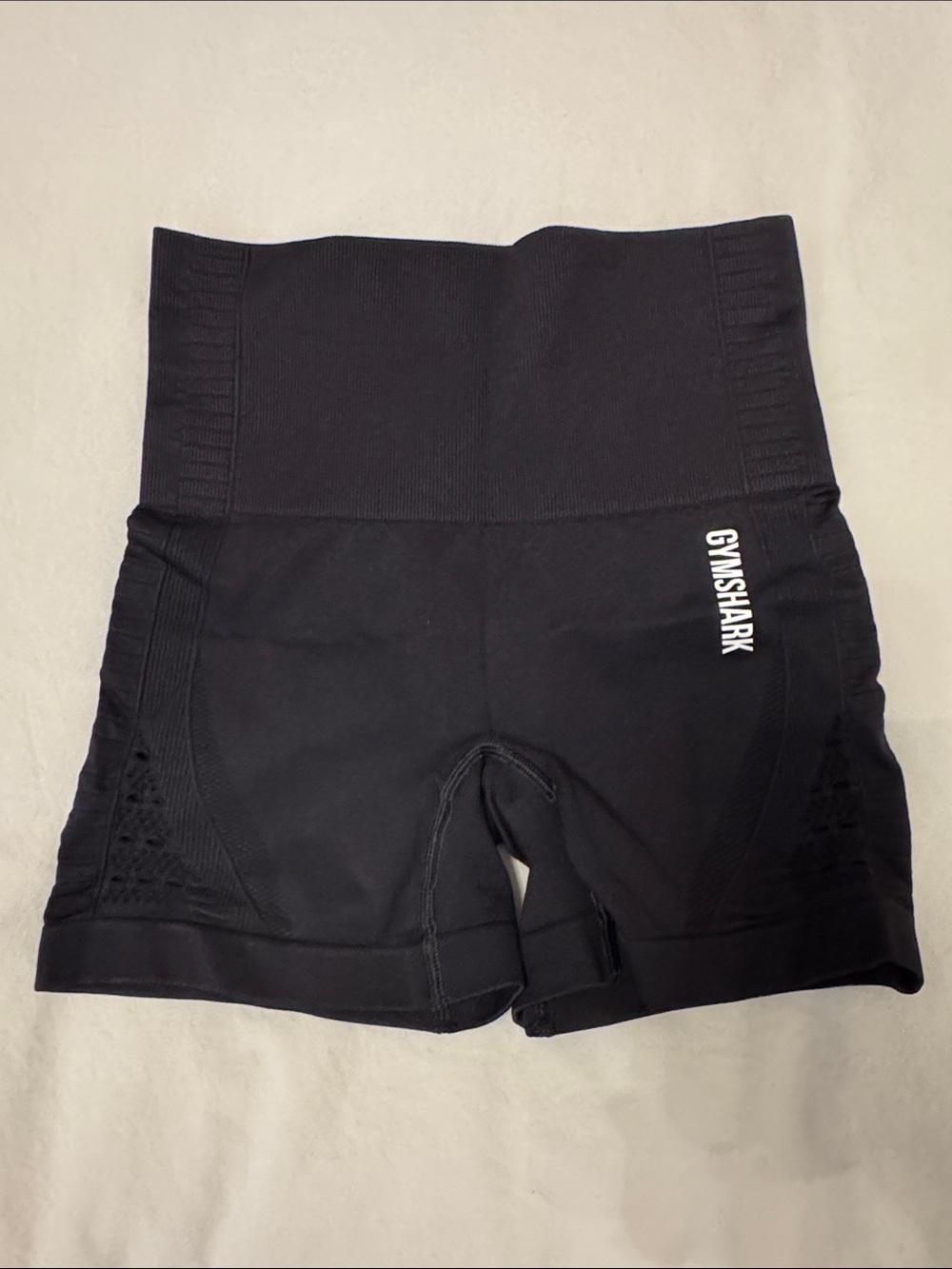 Gymshark Black High-Waist Seamless Bike Shorts